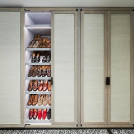 Upper West Side Duplex Shoe Closet