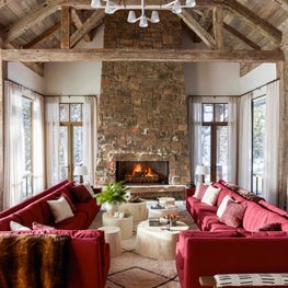 Ski Chalet - Living Room