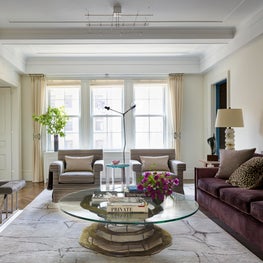 West Side Apartment, Bright Living Room, Modern Art, Classic