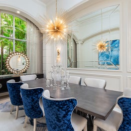 Palm Beach Tropical Paradise Glamor Dining Room