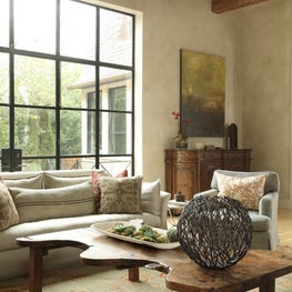 Transitional Living Room