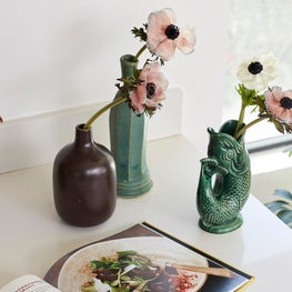 Vintage Vases Vignette