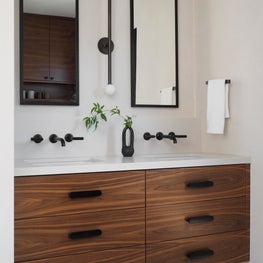 Mission Contemporary Primary Bathroom