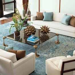 Southampton Oceanfront Living Room