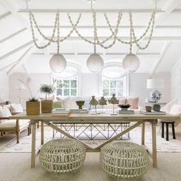 Study, Phillip Jeffries Wallcovering, Oscar Isberian Rug, Holly Hunt Coffee Table, Windy Chien Lighting