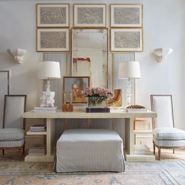 Kips Bay living room desk