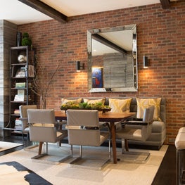 Comfort & Style in This Dining Space