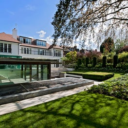 Highgate House Rear Facade and Pool