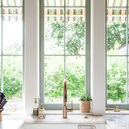Window Detail / Window detail in French Country kitchen