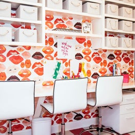 Bright and Hip Girl's Office