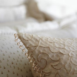 Luxurious Central Park West Residence, Pillow Detail