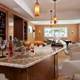 Open Bar in Family Playroom