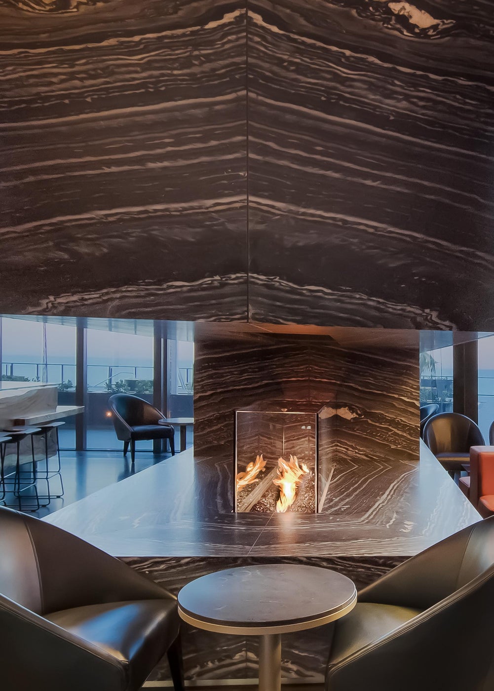 fireplace seating area on Vintage Used Furniture And Decor Chairish