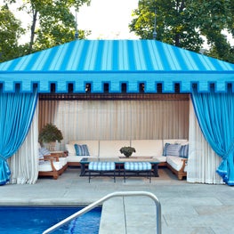 North Shore Estate Tented Pool House