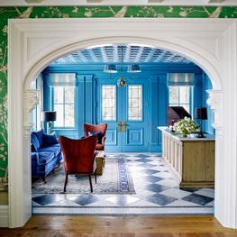 Reception Desk inspired entrance