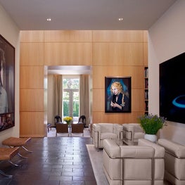 Residence for an Art Collector - Sitting Room