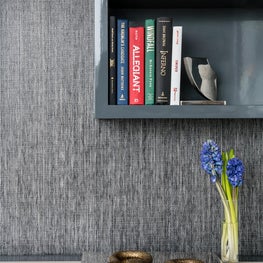 Detail shot from a home office space