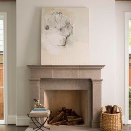 Portfolio: Custom Fireplace Mantel 