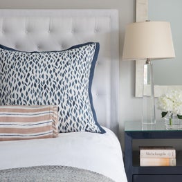 Master Bedroom, Custom Bedding