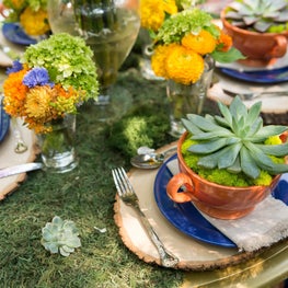 Dearborn Garden Walk 2014 Table Setting