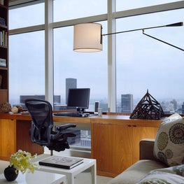 Home office with a view in NYC 