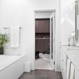 Primary Bathroom into Closet