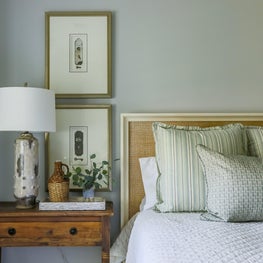 Soft palette and rich textures bring a new feel to antique pieces