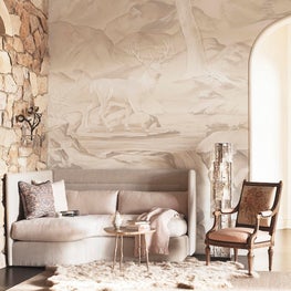 Living Room for an Alpine Inspired Home 