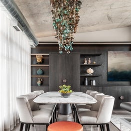 Toronto Penthouse Dining Room