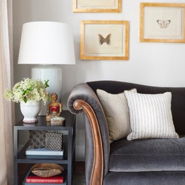 Eclectic Living Room Detail 