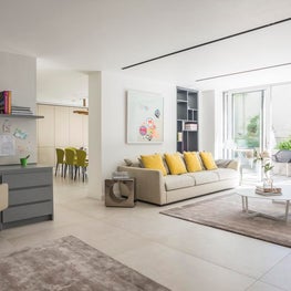 Kensington Townhouse Lower Ground Floor Open Family and Living Area