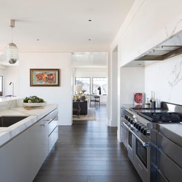  Family Home with a View- Sleek Kitchen