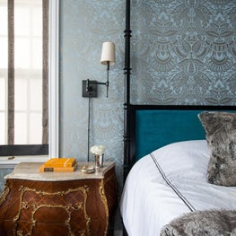 French Boudoir Master Bedroom