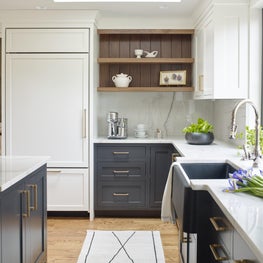 Kitchen with Low Ceiling