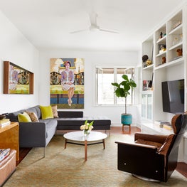 Lake Austin Remodel, Family Room/Den