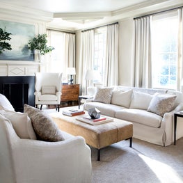Family Room Architecture by Spitzmiller & Norris Interiors by Suzanne Kasler