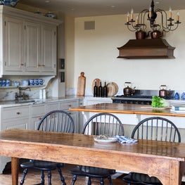Upstate NY farmhouse, kitchen.