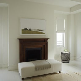 Park Avenue Duplex, View of Fireplace