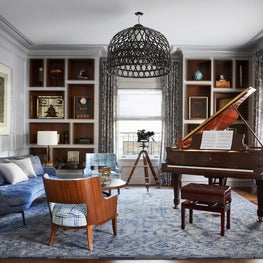 Grand Living Room filled with personal details