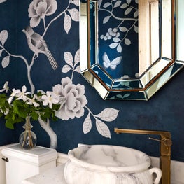 Chicago Townhouse Powder Room