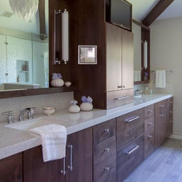 Master Bathroom with Storage