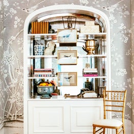Elegant Hallway Bookcase