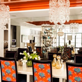 Dining room NYC loft