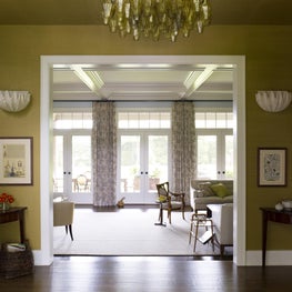 Hamptons Hallway and Living Room