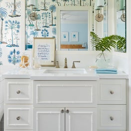 Palm Beach Old Florida Guest Bath