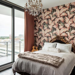 High Rise, High Style Guest Bedroom