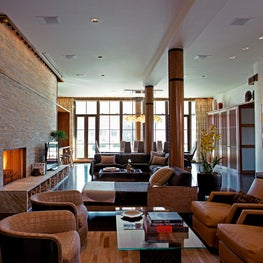 Soho Loft Living and Dining Room