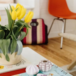 Seaside Cottage - Living Room Detail