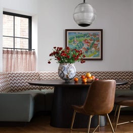 Custom Upholstered Dining Nook