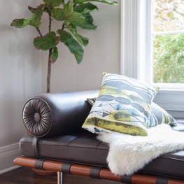 Family Room - Barcelona Leather Daybed, Knoll Studio 